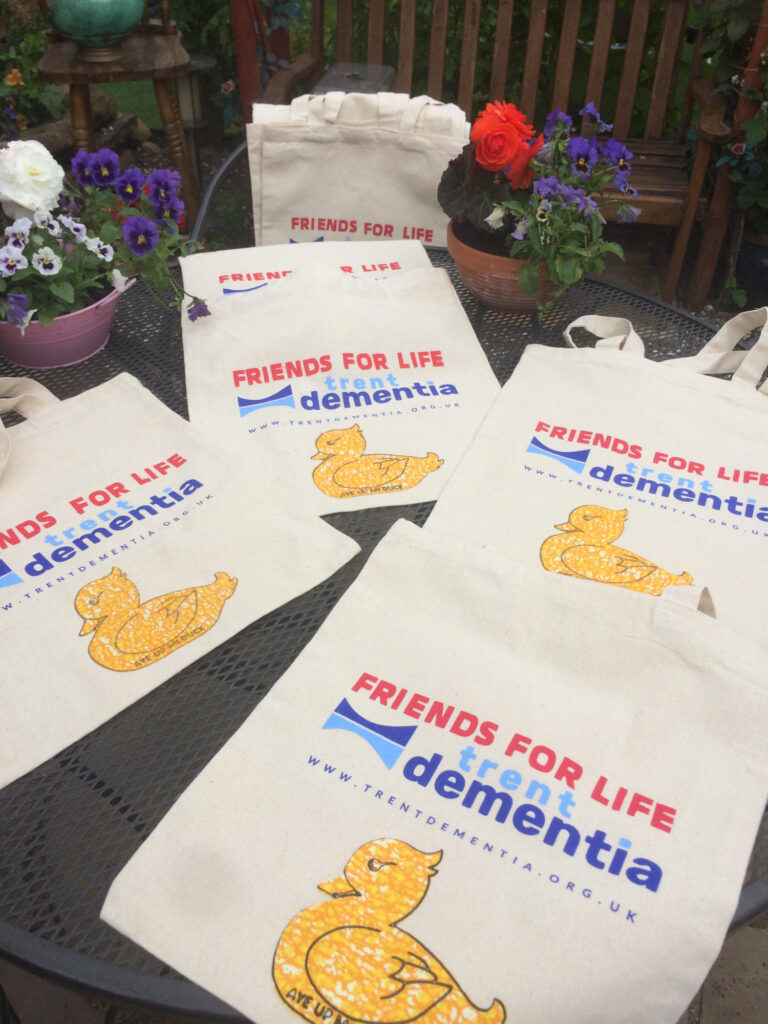 Friends for Life tote bags